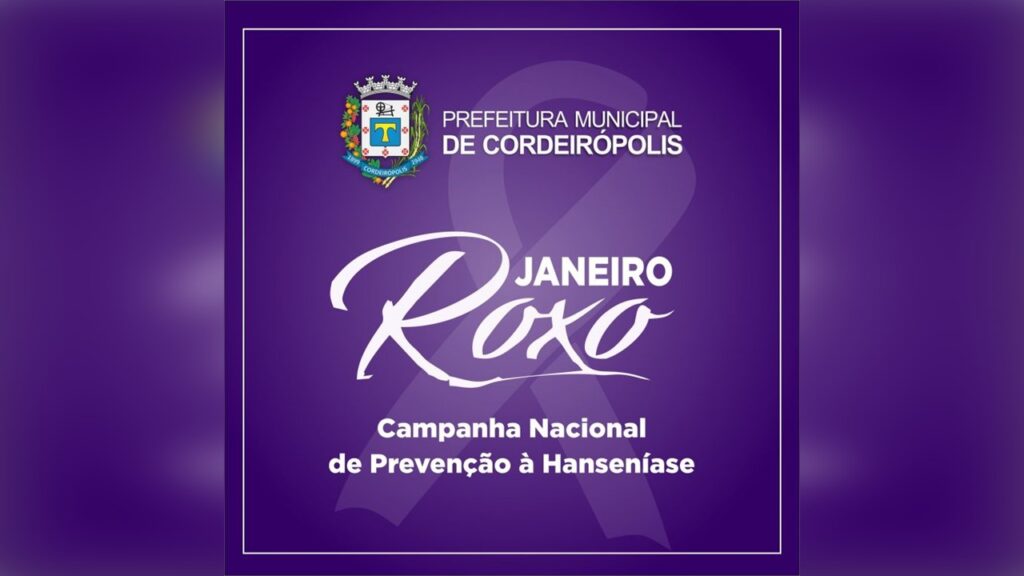 Janeiro Roxo é o mês de conscientização sobre a hanseníase