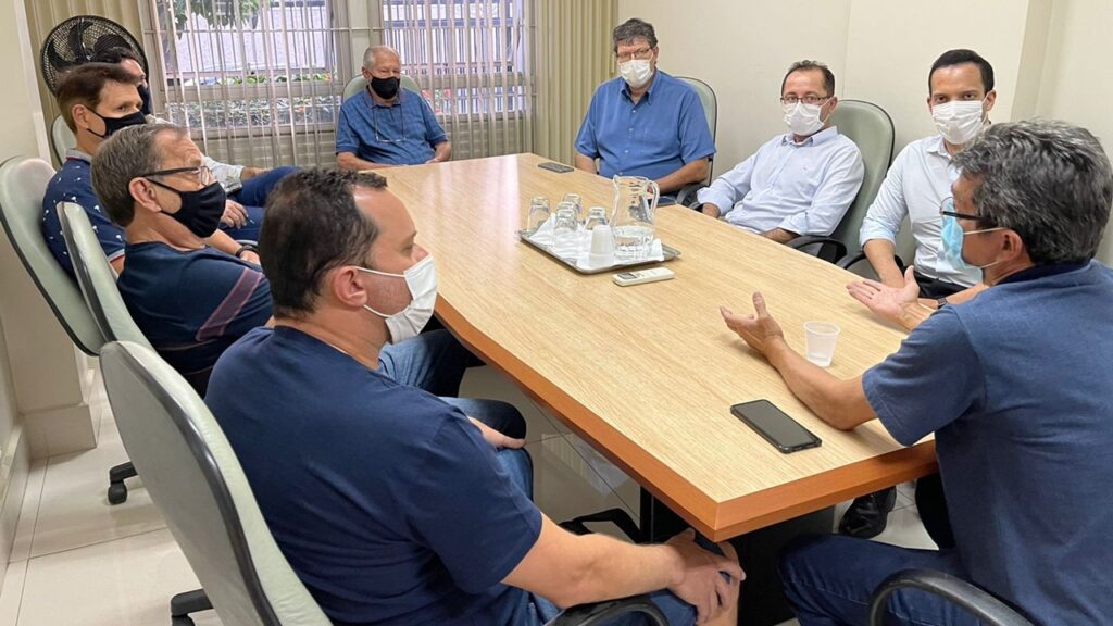 Deputado Murilo Félix se reúne com lideranças do Sicomércio e Mercadão de Limeira