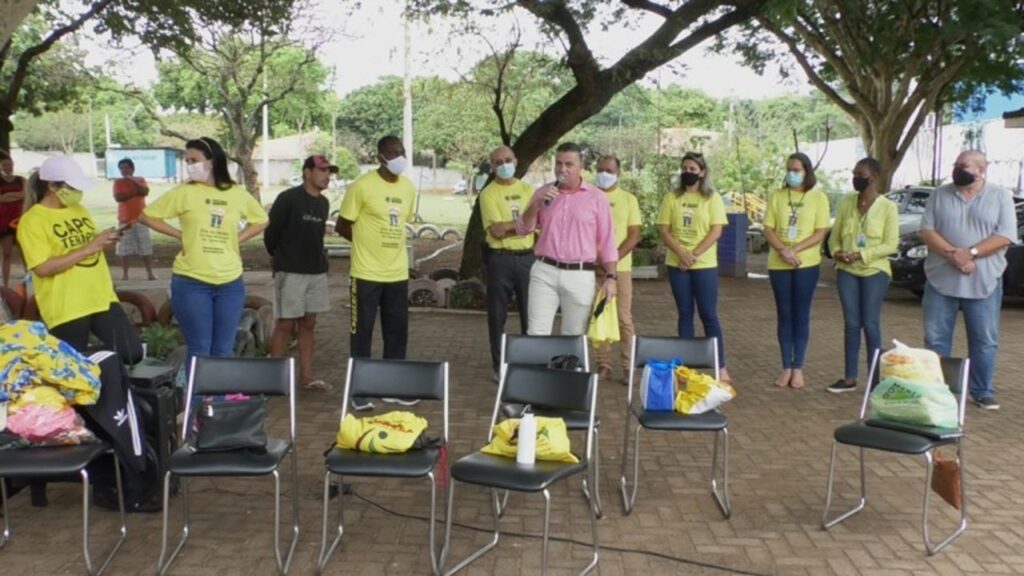 Prefeito Pedrinho Eliseu prestigia abertura da 1° Semana Municipal da Capoterapia e Semana do Idoso