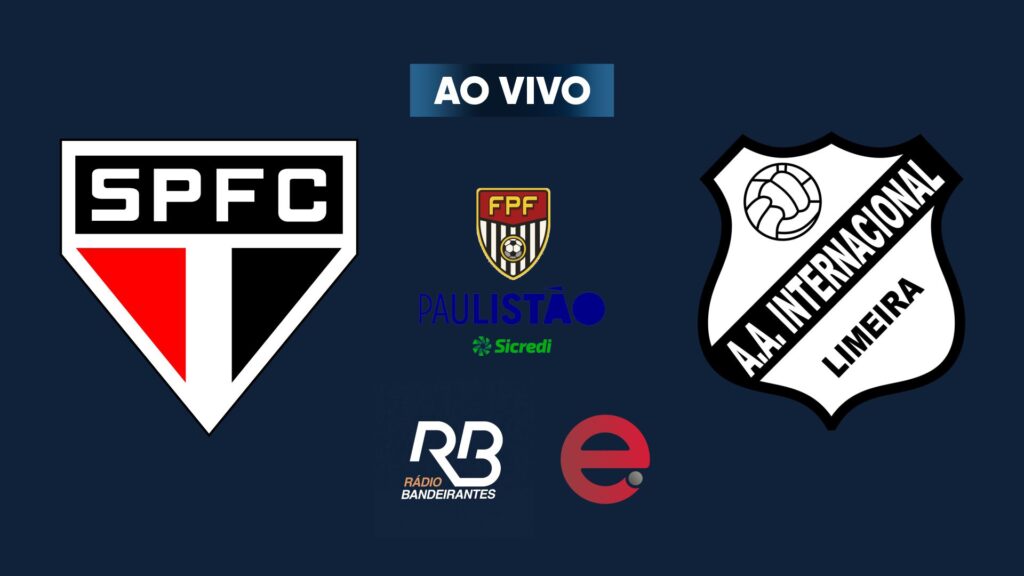 São Paulo X Inter de Limeira: onde assistir