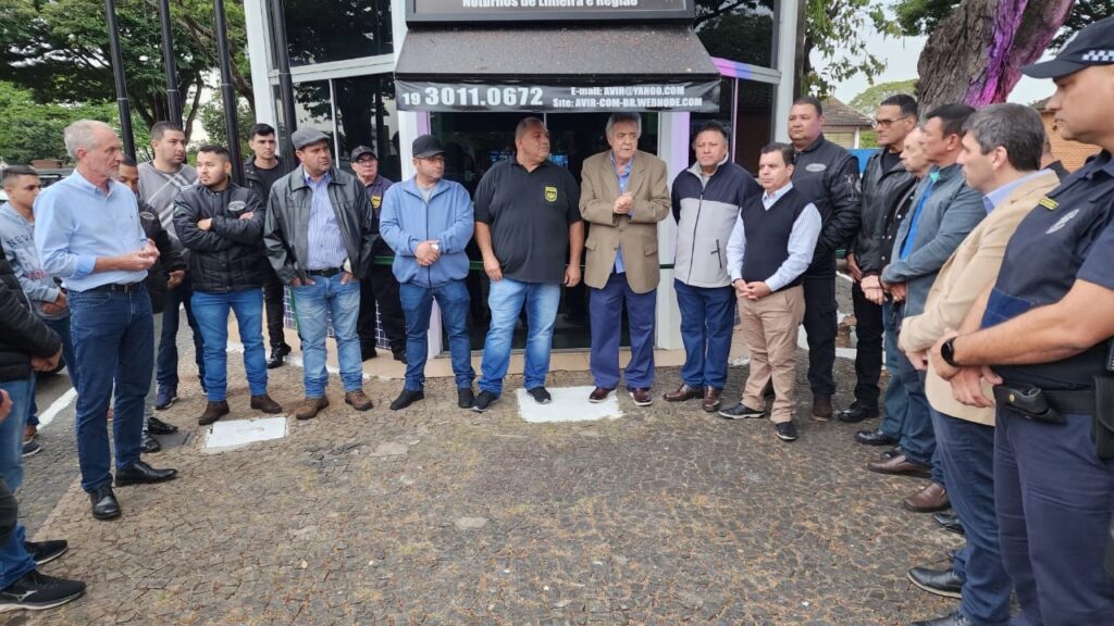 Prefeito Mario Botion Inaugura Base da Associação de Vigilantes Noturnos em Limeira