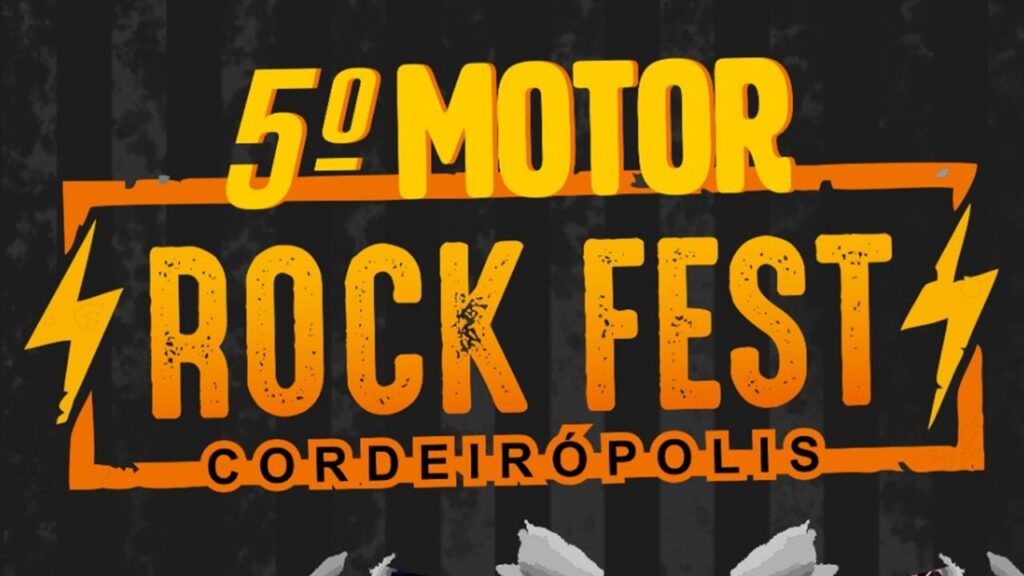 Cordeirópolis se prepara para o 5º Motor Rock Fest O festival acontecerá nos dias 8 e 9 de julho, oferecendo uma grande variedade de atividades que celebram o 75º aniversário de Cordeirópolis