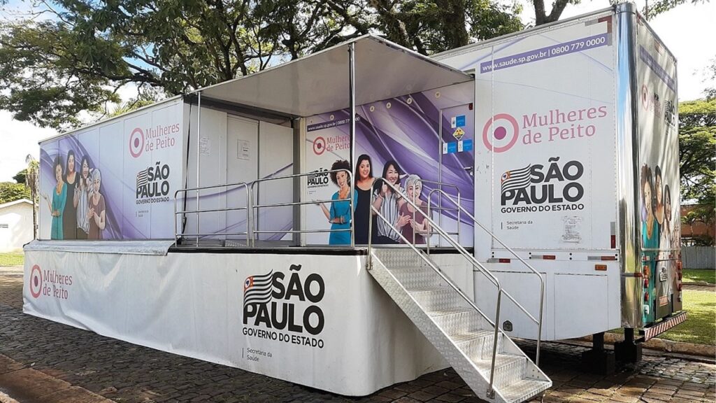 Piracicaba recebe carreta de mamografia Mulheres de Peito