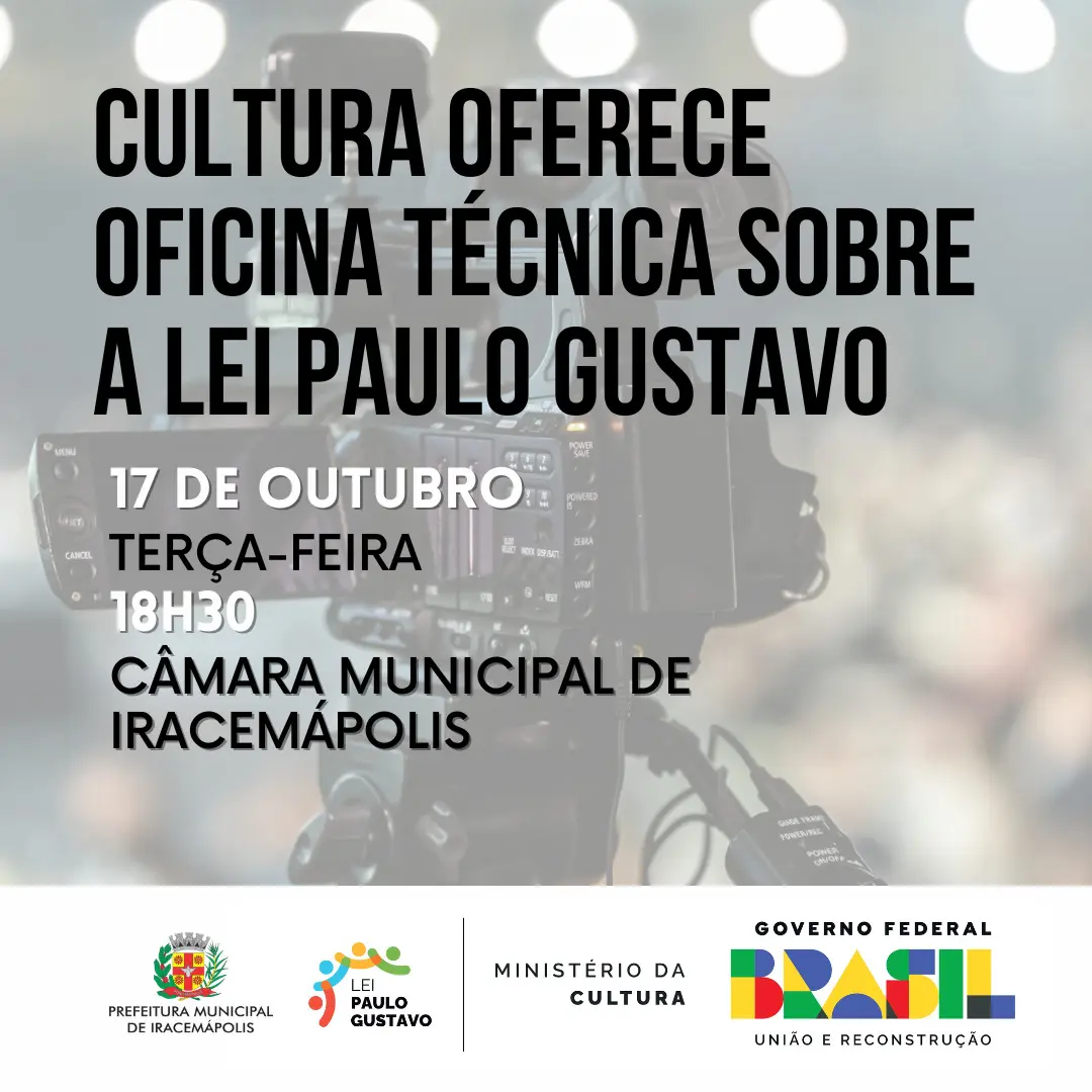 Oficina Paulo Gustavo Iracemápolis