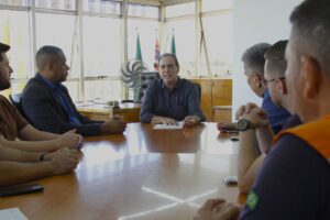 Prefeito Helinho Zanatta recebe nova mesa diretora e reforça parceria com a Câmara Municipal