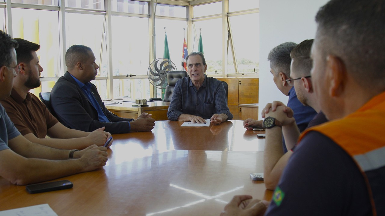 Prefeito Helinho Zanatta recebe nova mesa diretora e reforça parceria com a Câmara Municipal