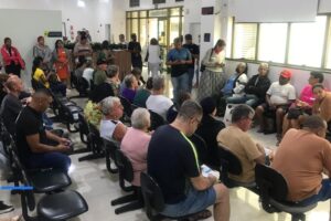 Recepção geral do CECAN, que atende a mais de 300 pacientes por dia