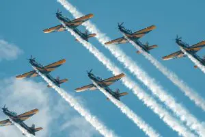 Esquadrilha da Fumaça em Iracemápolis tudo sobre a festa de aniversário da cidade